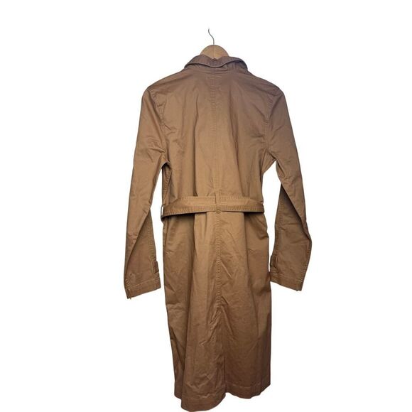 Daily/Ritual Trench Coat in Chestnut Brown NWT Sz. M - Picture 3 of 6